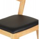 ΣΚΑΜΠΟ ΜΠΑΡ NAMI HM9952.01 RUBBERWOOD ΣΕ ΟΑΚ-ΜΑΥΡΟ PU 47,5x59x102,5Υεκ.