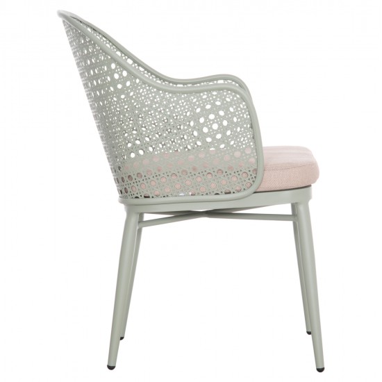 ΠΟΛΥΘΡΟΝΑ ΑΛΟΥΜΙΝΙΟΥ OREGO HM6268.06 ΦΥΣΤΙΚΙ-ΜΑΞΙΛΑΡΙ ΜΠΕΖ 56x59x81Υεκ.