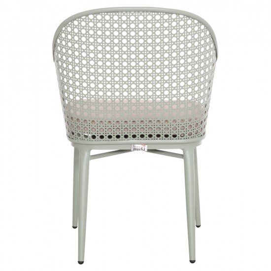 ΠΟΛΥΘΡΟΝΑ ΑΛΟΥΜΙΝΙΟΥ OREGO HM6268.06 ΦΥΣΤΙΚΙ-ΜΑΞΙΛΑΡΙ ΜΠΕΖ 56x59x81Υεκ.