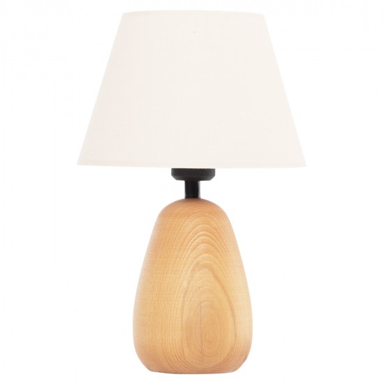 ΕΠΙΤΡΑΠΕΖΙΟ ΦΩΤΙΣΤΙΚΟ CONNI HM4710 ΕΚΡΟΥ ΚΑΠΕΛΟ-ΞΥΛΙΝΗ ΒΑΣΗ Φ23x34Υεκ.