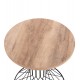 ΒΟΗΘΗΤΙΚΟ ΤΡΑΠΕΖΙ ΣΑΛΟΝΙΟΥ KEON HM18038.03 MDF TOP ΣΕ ΣΟΝΑΜΑ-ΜΕΤΑΛΛΟ Φ45x50Υεκ.