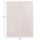 ΠΙΝΑΚΑΣ ΟΡΘΟΓΩΝΙΟΣ ΣΕΙΡΑ SANTORINI HM4518 MDF ΣΕ ΥΠΟΛΕΥΚΟ ΧΡΩΜΑ 60x4(πάχος)x80Υεκ.