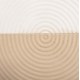 ΠΙΝΑΚΑΣ ΤΕΤΡΑΓΩΝΟΣ ΣΕΙΡΑ SANTORINI HM4519 MDF ΣΕ ΥΠΟΛΕΥΚΟ-ΚΑΦΕ ΧΡΩΜΑ 80x4(πάχος)x80Υεκ.