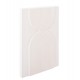 ΠΙΝΑΚΑΣ ΟΡΘΟΓΩΝΙΟΣ ΣΕΙΡΑ SANTORINI HM4523 MDF ΣΕ ΥΠΟΛΕΥΚΟ ΧΡΩΜΑ 60x4(πάχος)x80Υεκ.