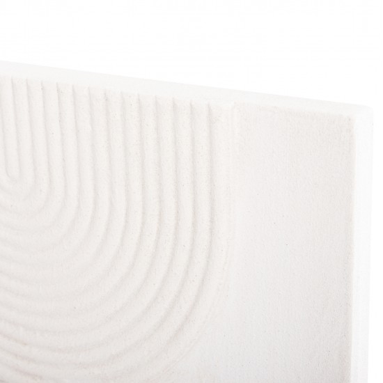 ΠΙΝΑΚΑΣ ΟΡΘΟΓΩΝΙΟΣ ΣΕΙΡΑ SANTORINI HM4523 MDF ΣΕ ΥΠΟΛΕΥΚΟ ΧΡΩΜΑ 60x4(πάχος)x80Υεκ.