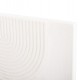 ΠΙΝΑΚΑΣ ΟΡΘΟΓΩΝΙΟΣ ΣΕΙΡΑ SANTORINI HM4523 MDF ΣΕ ΥΠΟΛΕΥΚΟ ΧΡΩΜΑ 60x4(πάχος)x80Υεκ.