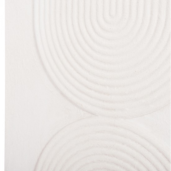 ΠΙΝΑΚΑΣ ΟΡΘΟΓΩΝΙΟΣ ΣΕΙΡΑ SANTORINI HM4523 MDF ΣΕ ΥΠΟΛΕΥΚΟ ΧΡΩΜΑ 60x4(πάχος)x80Υεκ.