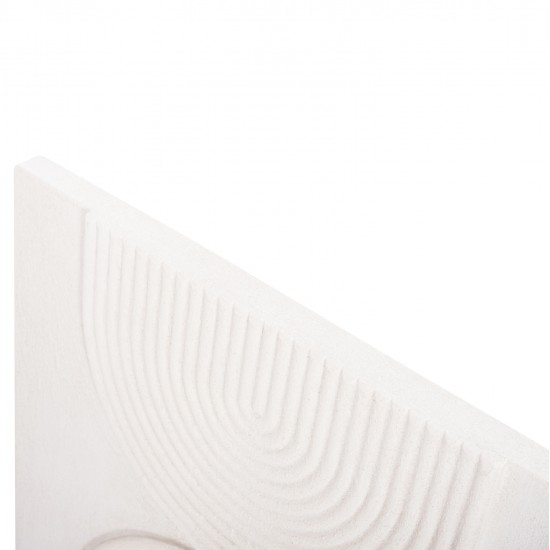 ΠΙΝΑΚΑΣ ΟΡΘΟΓΩΝΙΟΣ ΣΕΙΡΑ SANTORINI HM4523 MDF ΣΕ ΥΠΟΛΕΥΚΟ ΧΡΩΜΑ 60x4(πάχος)x80Υεκ.