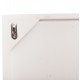 ΠΙΝΑΚΑΣ ΟΡΘΟΓΩΝΙΟΣ ΣΕΙΡΑ SANTORINI HM4523 MDF ΣΕ ΥΠΟΛΕΥΚΟ ΧΡΩΜΑ 60x4(πάχος)x80Υεκ.