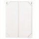 ΠΙΝΑΚΑΣ ΟΡΘΟΓΩΝΙΟΣ ΣΕΙΡΑ SANTORINI HM4523 MDF ΣΕ ΥΠΟΛΕΥΚΟ ΧΡΩΜΑ 60x4(πάχος)x80Υεκ.