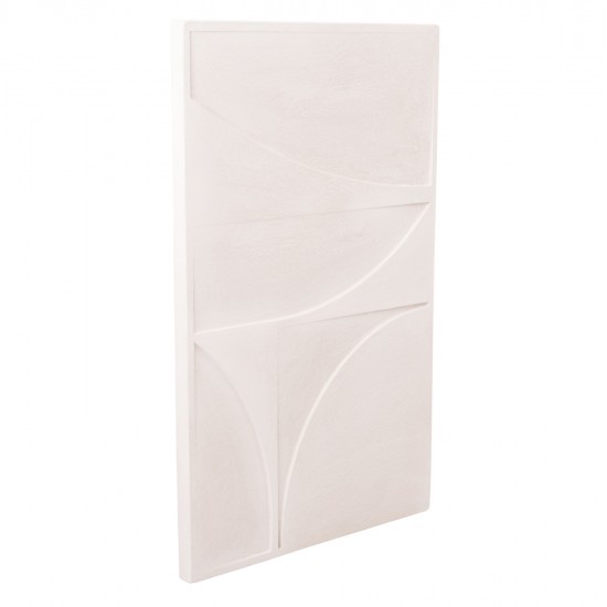 ΠΙΝΑΚΑΣ ΣΕΙΡΑ SANTORINI HM4505 MDF ΣΕ ΥΠΟΛΕΥΚΟ ΧΡΩΜΑ 80x4(πάχος)x120Υεκ.