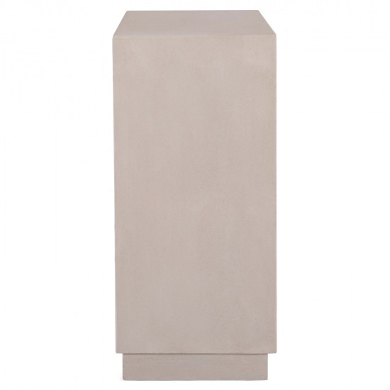 ΜΠΟΥΦΕΣ ΣΕΙΡΑ SANTORINI HM18046 MDF ΣΕ ΥΠΟΛΕΥΚΟ ΧΡΩΜΑ-2 ΣΥΡΤΑΡΙΑ & 2 ΠΟΡΤΕΣ 107x38x82,5Υεκ.