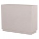 ΜΠΟΥΦΕΣ ΣΕΙΡΑ SANTORINI HM18046 MDF ΣΕ ΥΠΟΛΕΥΚΟ ΧΡΩΜΑ-2 ΣΥΡΤΑΡΙΑ & 2 ΠΟΡΤΕΣ 107x38x82,5Υεκ.