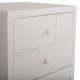 ΚΟΜΟΔΙΝΟ ΣΕΙΡΑ SANTORINI HM18047 MDF ΣΕ ΥΠΟΛΕΥΚΟ ΧΡΩΜΑ-3 ΣΥΡΤΑΡIA 48x38x55,5Υεκ.