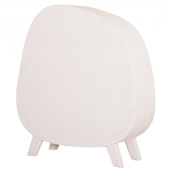 ΡΑΦΙΕΡΑ ΣΕΙΡΑ SANTORINI HM18060.01 MDF ΣΕ ΥΠΟΛΕΥΚΟ ΧΡΩΜΑ 120x38x133Υεκ.