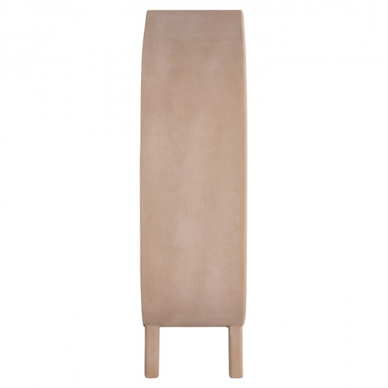ΡΑΦΙΕΡΑ ΣΕΙΡΑ SANTORINI HM18060.02 MDF ΣΕ ΚΑΦΕ ΧΡΩΜΑ 120x38x133Υεκ.