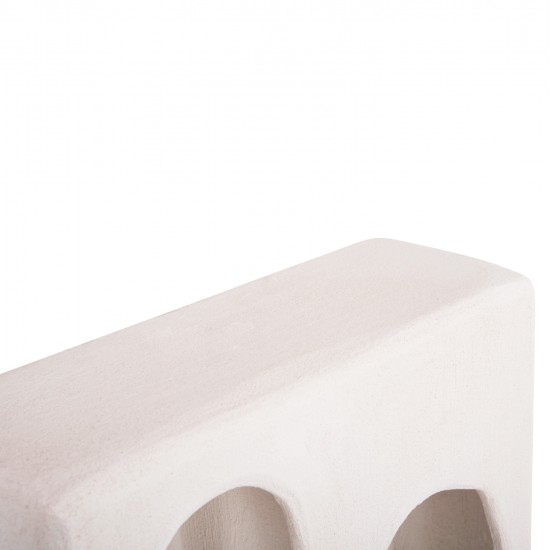 ΡΑΦΙΕΡΑ ΤΟΙΧΟΥ ΣΕΙΡΑ SANTORINI HM18069 MDF ΣΕ ΥΠΟΛΕΥΚΟ ΧΡΩΜΑ 47,5x18x120Υεκ.