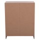 ΝΤΟΥΛΑΠΙ ΜΕ 4 ΑΠΟΘ.ΧΩΡΟΥΣ MATIN HM2479.02 SONAMA OAK ΜΕΛΑΜΙΝΗ 80x39,5x99,5Υεκ.