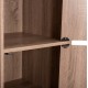 ΝΤΟΥΛΑΠΙ ΜΕ 4 ΑΠΟΘ.ΧΩΡΟΥΣ MATIN HM2479.02 SONAMA OAK ΜΕΛΑΜΙΝΗ 80x39,5x99,5Υεκ.