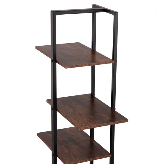 ΡΑΦΙΕΡΑ OMNI HM18074.04 ΜΑΥΡΟΣ ΜΕΤΑΛΛΙΚΟΣ ΣΚΕΛΕΤΟΣ-ΜΕΛΑΜΙΝΗ ΚΑΡΥΔΙ 68x34,5x150,5Υεκ