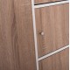 ΝΤΟΥΛΑΠΙ ΜΕ 4 ΑΠΟΘ.ΧΩΡΟΥΣ MATIN HM2480.01 SONAMA OAK-ΛΕΥΚΗ ΜΕΛΑΜΙΝΗ 117x39,5x99,5Υεκ