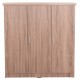 ΝΤΟΥΛΑΠΑ 3ΦΥΛΛΗ ΜΕ ΡΑΦΙΑ FUENTO HM2482.01 SONAMA OAK ΜΕΛΑΜΙΝΗ 120-116x40x123,5Υεκ.