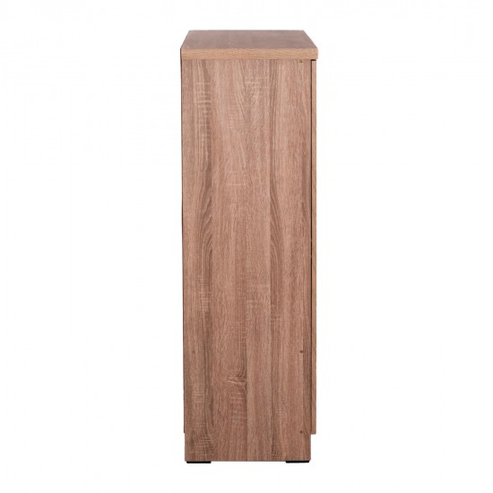 ΝΤΟΥΛΑΠΑ 3ΦΥΛΛΗ ΜΕ ΡΑΦΙΑ FUENTO HM2482.01 SONAMA OAK ΜΕΛΑΜΙΝΗ 120-116x40x123,5Υεκ.