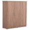 ΝΤΟΥΛΑΠΑ 3ΦΥΛΛΗ ΜΕ ΡΑΦΙΑ FUENTO HM2482.01 SONAMA OAK ΜΕΛΑΜΙΝΗ 120-116x40x123,5Υεκ.