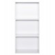 ΡΑΦΙΕΡΑ ΤΟΙΧΟΥ CUBICON HM9941.01 ΛΕΥΚΗ ΜΕΛΑΜΙΝΗ 38,5x23,5x80Υεκ.