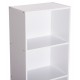 ΡΑΦΙΕΡΑ ΤΟΙΧΟΥ CUBICON HM9941.01 ΛΕΥΚΗ ΜΕΛΑΜΙΝΗ 38,5x23,5x80Υεκ.