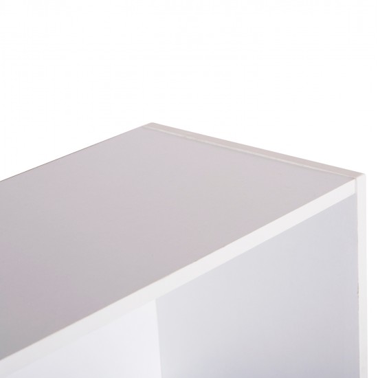 ΡΑΦΙΕΡΑ ΤΟΙΧΟΥ CUBICON HM9941.01 ΛΕΥΚΗ ΜΕΛΑΜΙΝΗ 38,5x23,5x80Υεκ.