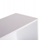 ΡΑΦΙΕΡΑ ΤΟΙΧΟΥ CUBICON HM9941.01 ΛΕΥΚΗ ΜΕΛΑΜΙΝΗ 38,5x23,5x80Υεκ.
