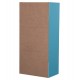 ΡΑΦΙΕΡΑ ΤΟΙΧΟΥ CUBICON HM9941.05 ΜΠΛΕ-ΛΕΥΚΗ ΜΕΛΑΜΙΝΗ 38,5x23,5x80Υεκ.