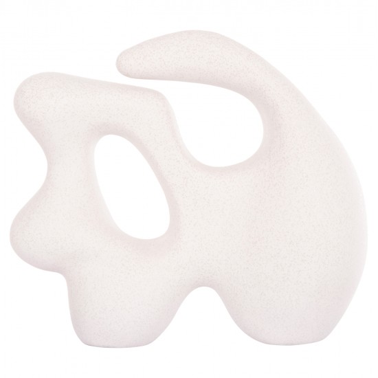 ΕΠΙΤΡΑΠΕΖΙΟ ΚΕΡΑΜΙΚΟ ΔΙΑΚΟΣΜΗΤΙΚΟ ΣΕΙΡΑ ISIL HM4596 ΚΡΥΣΤΑΛΛ.ΥΠΟΛΕΥΚΟ 33x14x29Υ εκ