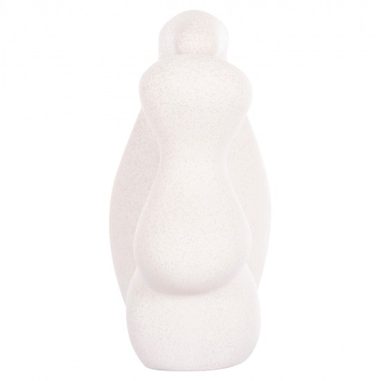 ΕΠΙΤΡΑΠΕΖΙΟ ΚΕΡΑΜΙΚΟ ΔΙΑΚΟΣΜΗΤΙΚΟ ΣΕΙΡΑ ISIL HM4596 ΚΡΥΣΤΑΛΛ.ΥΠΟΛΕΥΚΟ 33x14x29Υ εκ