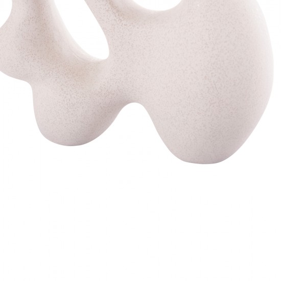 ΕΠΙΤΡΑΠΕΖΙΟ ΚΕΡΑΜΙΚΟ ΔΙΑΚΟΣΜΗΤΙΚΟ ΣΕΙΡΑ ISIL HM4596 ΚΡΥΣΤΑΛΛ.ΥΠΟΛΕΥΚΟ 33x14x29Υ εκ