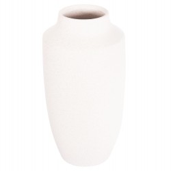 ΕΠΙΤΡΑΠΕΖΙΟ ΚΕΡΑΜΙΚΟ ΔΙΑΚΟΣΜΗΤΙΚΟ ΒΑΖΟ GALAD HM4588.01 ΕΚΡΟΥ ΚΡΥΣΤΑΛΛΙΚΟ Φ16x32Υεκ