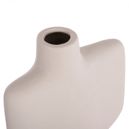 ΕΠΙΤΡΑΠΕΖΙΟ ΚΕΡΑΜΙΚΟ ΔΙΑΚΟΣΜΗΤΙΚΟ ΣΕΙΡΑ ARKEN HM4622.03 ΓΚΡΙ ΜΑΤ 22,5x7,5x34εκ