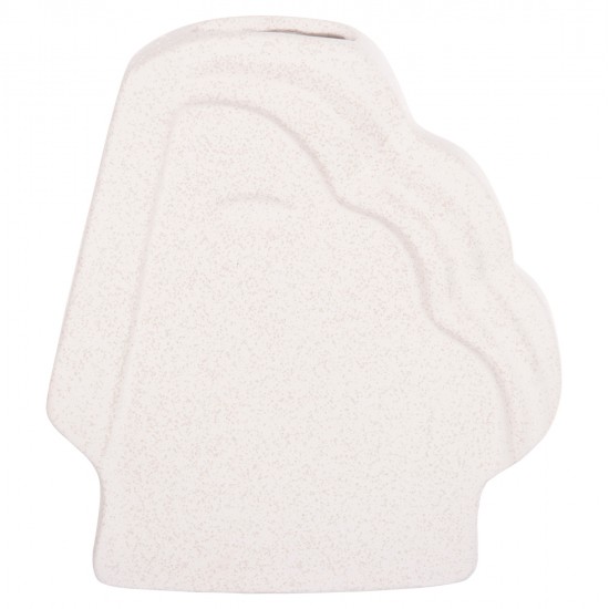 ΕΠΙΤΡΑΠΕΖΙΟ ΚΕΡΑΜΙΚΟ ΔΙΑΚΟΣΜΗΤΙΚΟ HUMANS HM4585 ΕΚΡΟΥ-ΥΦΗ ΚΡΥΣΤΑΛΛΟΥ 22x5x24.5Υεκ