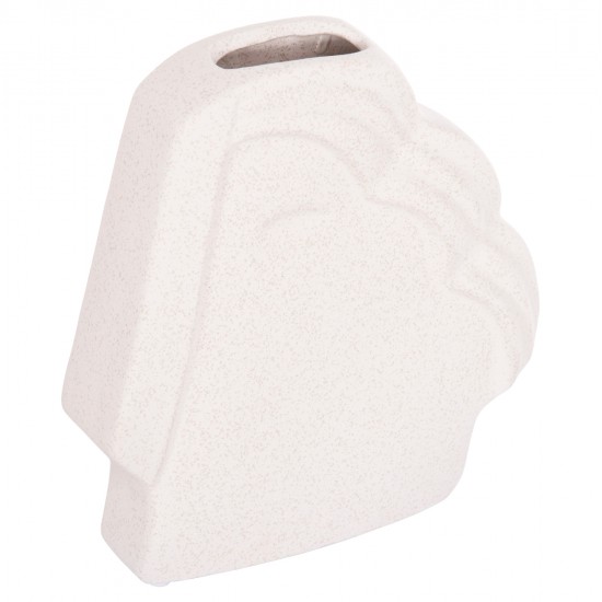 ΕΠΙΤΡΑΠΕΖΙΟ ΚΕΡΑΜΙΚΟ ΔΙΑΚΟΣΜΗΤΙΚΟ HUMANS HM4585 ΕΚΡΟΥ-ΥΦΗ ΚΡΥΣΤΑΛΛΟΥ 22x5x24.5Υεκ