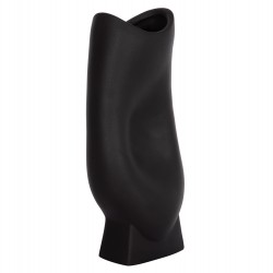 ΕΠΙΤΡΑΠΕΖΙΟ ΚΕΡΑΜΙΚΟ ΔΙΑΚΟΣΜΗΤΙΚΟ ΣΕΙΡΑ GLAΖΕ HM4609.02 ΜΑΥΡΟ ΜΑΤ 16.5x11x38Υεκ