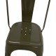 ΚΑΡΕΚΛΑ ΜΕΤΑΛΛΙΚΗ MELITA-PRO HM8641.43 ΣΕ DARK OLIVE GREEN 44x47x84.5Υεκ.