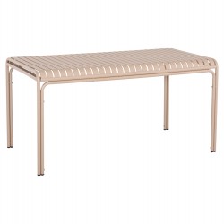 ΤΡΑΠΕΖΙ ΑΛΟΥΜΙΝΙΟΥ RACHEL HM6339.04 ΣΑΜΠΑΝΙ 150x80x76Υεκ.