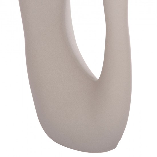 ΕΠΙΤΡΑΠΕΖΙΟ ΚΕΡΑΜΙΚΟ ΔΙΑΚΟΣΜΗΤΙΚΟ SEBOR HM4626.02 ΓΚΡΙ ΜΑΤ 21x8x35.5Υεκ