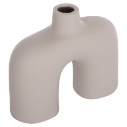 ΕΠΙΤΡΑΠΕΖΙΟ ΚΕΡΑΜΙΚΟ ΔΙΑΚΟΣΜΗΤΙΚΟ ISIL HM4600.03 ΓΚΡΙ ΜΑΤ  27x9,5x22,5Υ εκ.