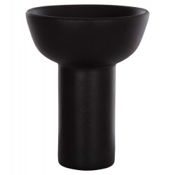 ΕΠΙΤΡΑΠΕΖΙΟ ΚΕΡΑΜΙΚΟ ΔΙΑΚΟΣΜΗΤΙΚΟ ELENDIL HM4603.02 ΜΑΥΡΟ ΜΑΤ Φ20x26.5Υεκ