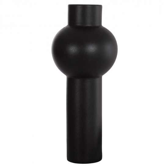 ΕΠΙΤΡΑΠΕΖΙΟ ΚΕΡΑΜΙΚΟ ΔΙΑΚΟΣΜΗΤΙΚΟ SCEPTER HM4604.02 ΜΑΥΡΟ ΜΑΤ Φ17x39Υεκ