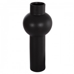 ΕΠΙΤΡΑΠΕΖΙΟ ΚΕΡΑΜΙΚΟ ΔΙΑΚΟΣΜΗΤΙΚΟ SCEPTER HM4604.02 ΜΑΥΡΟ ΜΑΤ Φ17x39Υεκ