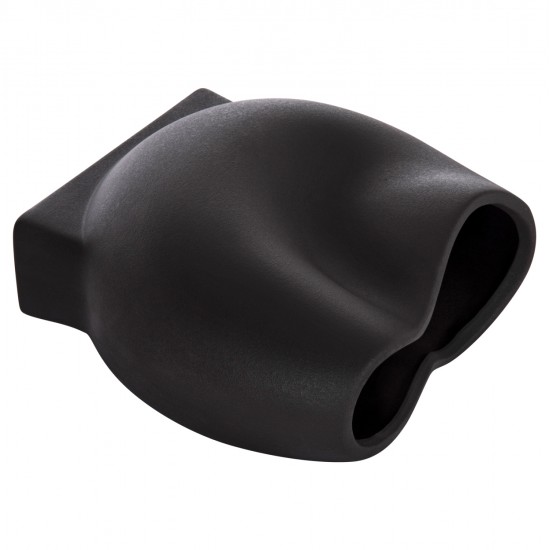 ΕΠΙΤΡΑΠΕΖΙΟ ΚΕΡΑΜΙΚΟ ΔΙΑΚΟΣΜΗΤΙΚΟ GLAΖΕ HM4610.02 ΜΑΥΡΟ ΜΑΤ 26x14x25Υεκ