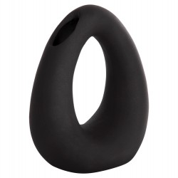 ΕΠΙΤΡΑΠΕΖΙΟ ΚΕΡΑΜΙΚΟ ΔΙΑΚΟΣΜΗΤΙΚΟ ELLIPTO HM4644.02 ΜΑΥΡΟ ΜΑΤ 16,5x9x20Υεκ